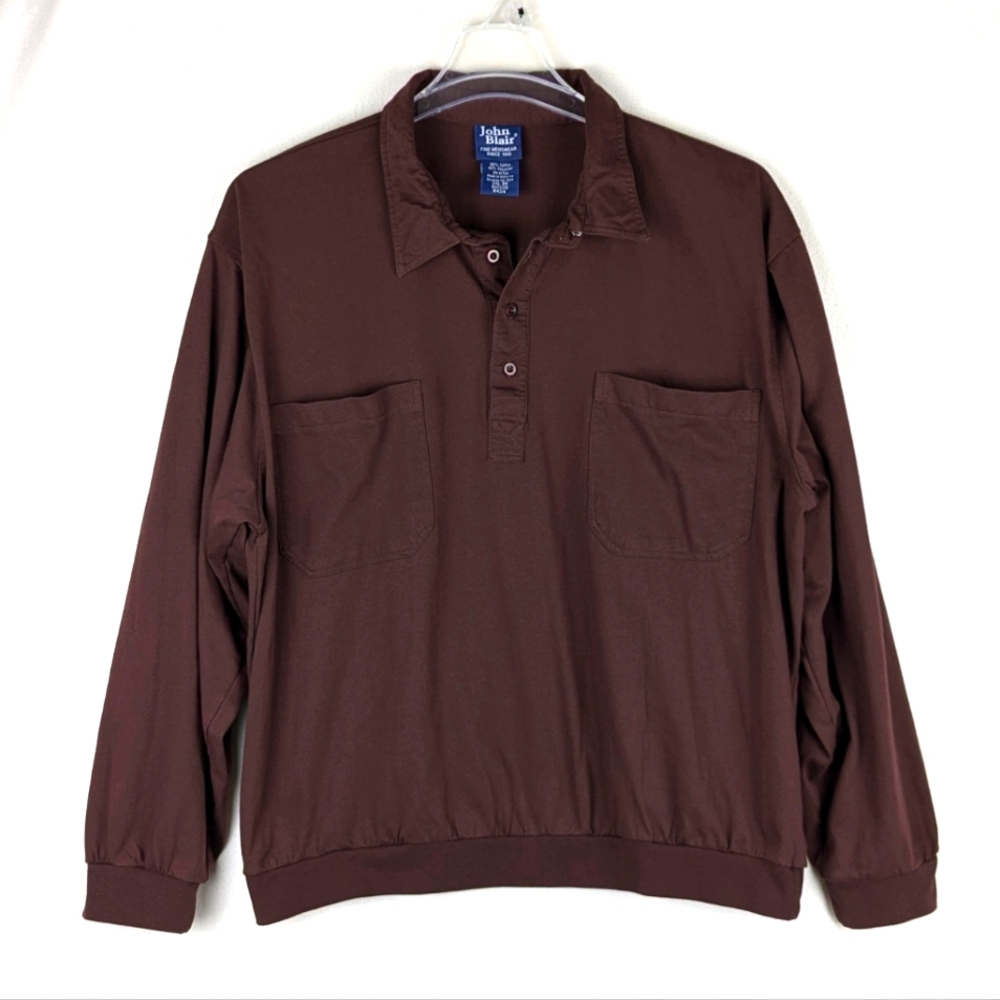 John Blair Fine Menswear 2XL Ribbed Shirt